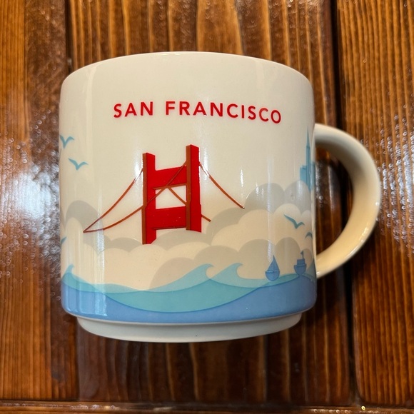 Starbucks Coffee Cup Mug 14oz You Are Here Collector Series San Francisco NIB - Picture 2 of 7